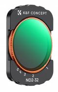 Filtr ND Szary Regulowany ND2-ND32 do DJI Osmo Pocket 3 HD MC Nano X K&F / KF01.2544